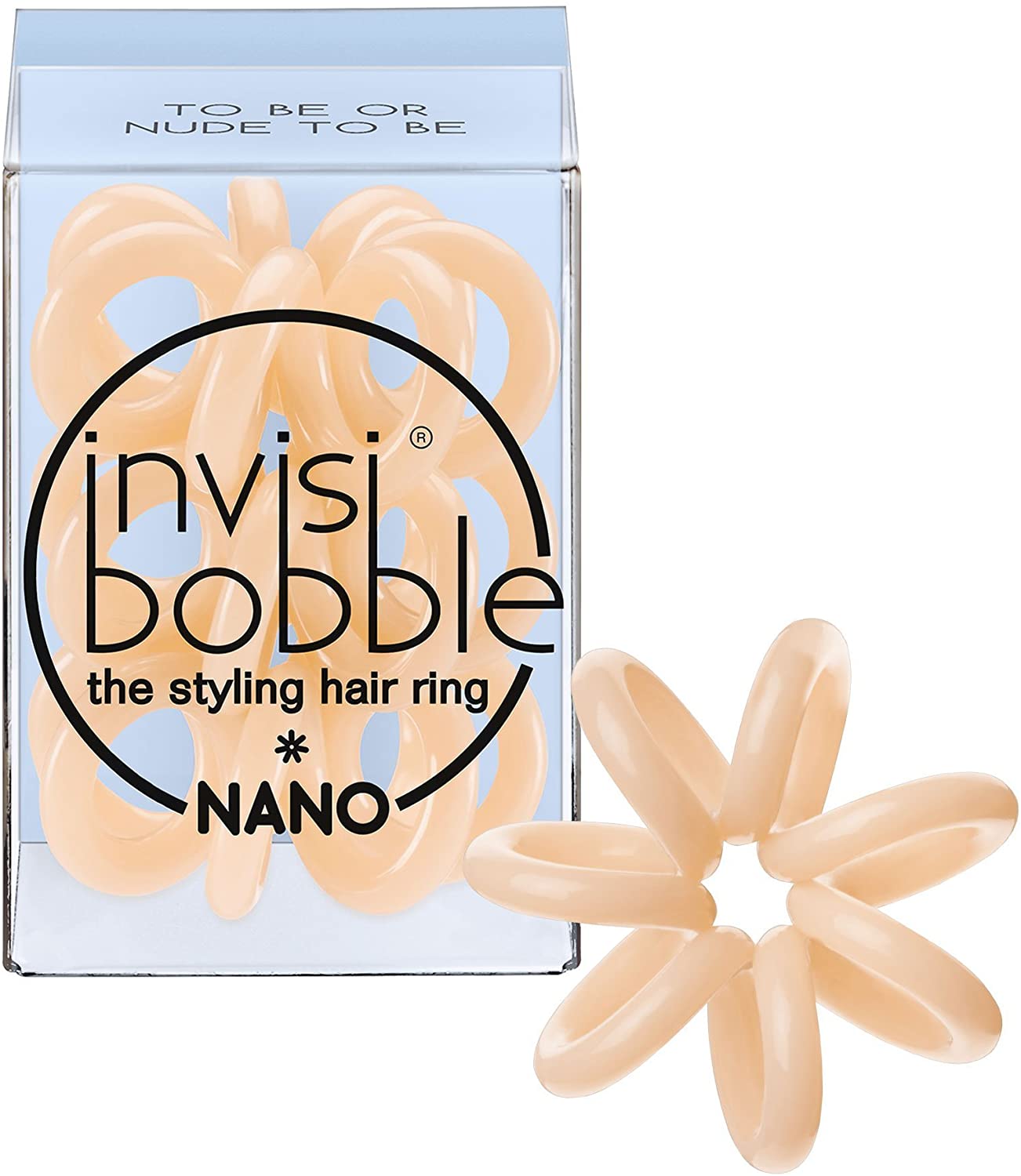 Invisibobble Ring NANO To Be or Nude to Be