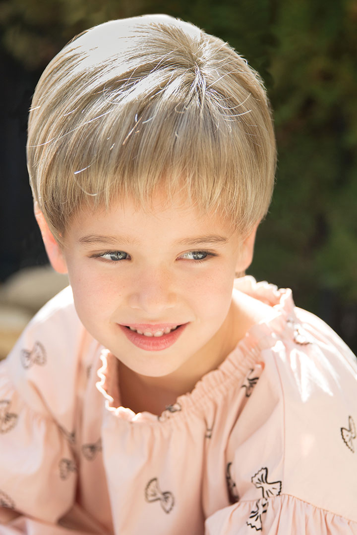 Pr&oacute;tese Capilar Cole&ccedil;&atilde;o Amore Infantil Modelo Addison (Cabelo Sint&eacute;tico)