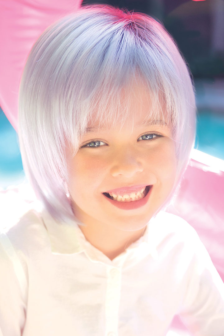 Pr&oacute;tese Capilar Cole&ccedil;&atilde;o Amore Infantil Modelo Kensley (Cabelo Sint&eacute;tico)