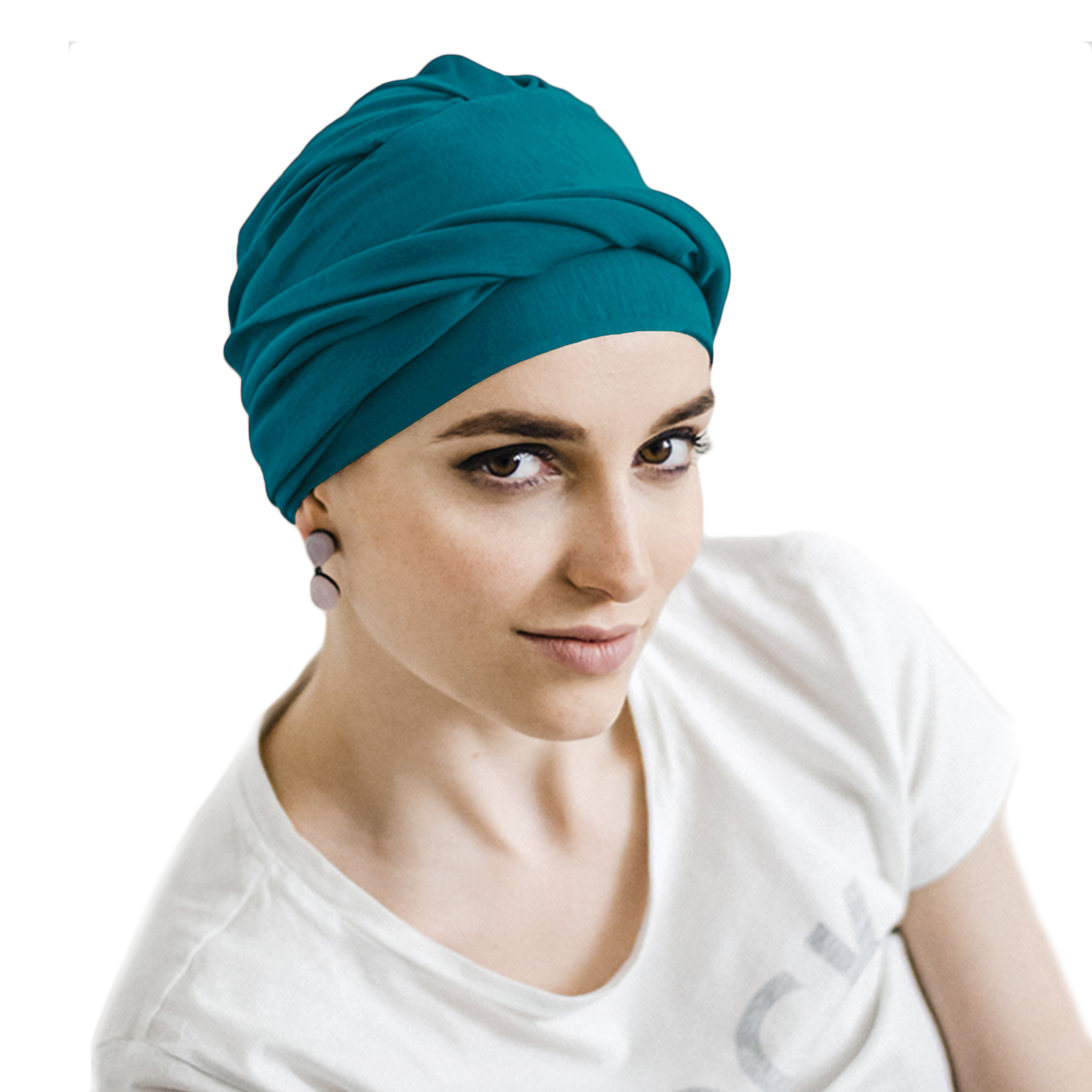Turbante Modelo Cosy Bambu - Ocean