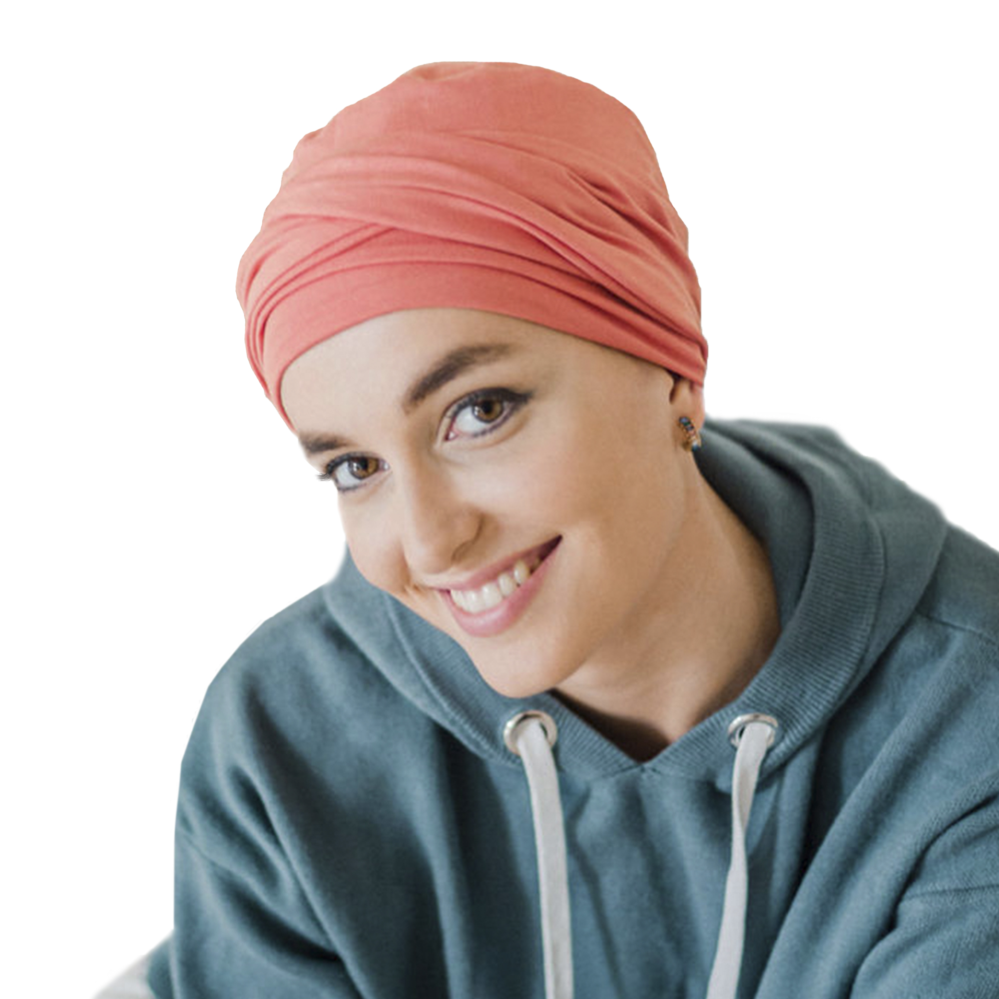 Turbante Modelo Cruise - Coral