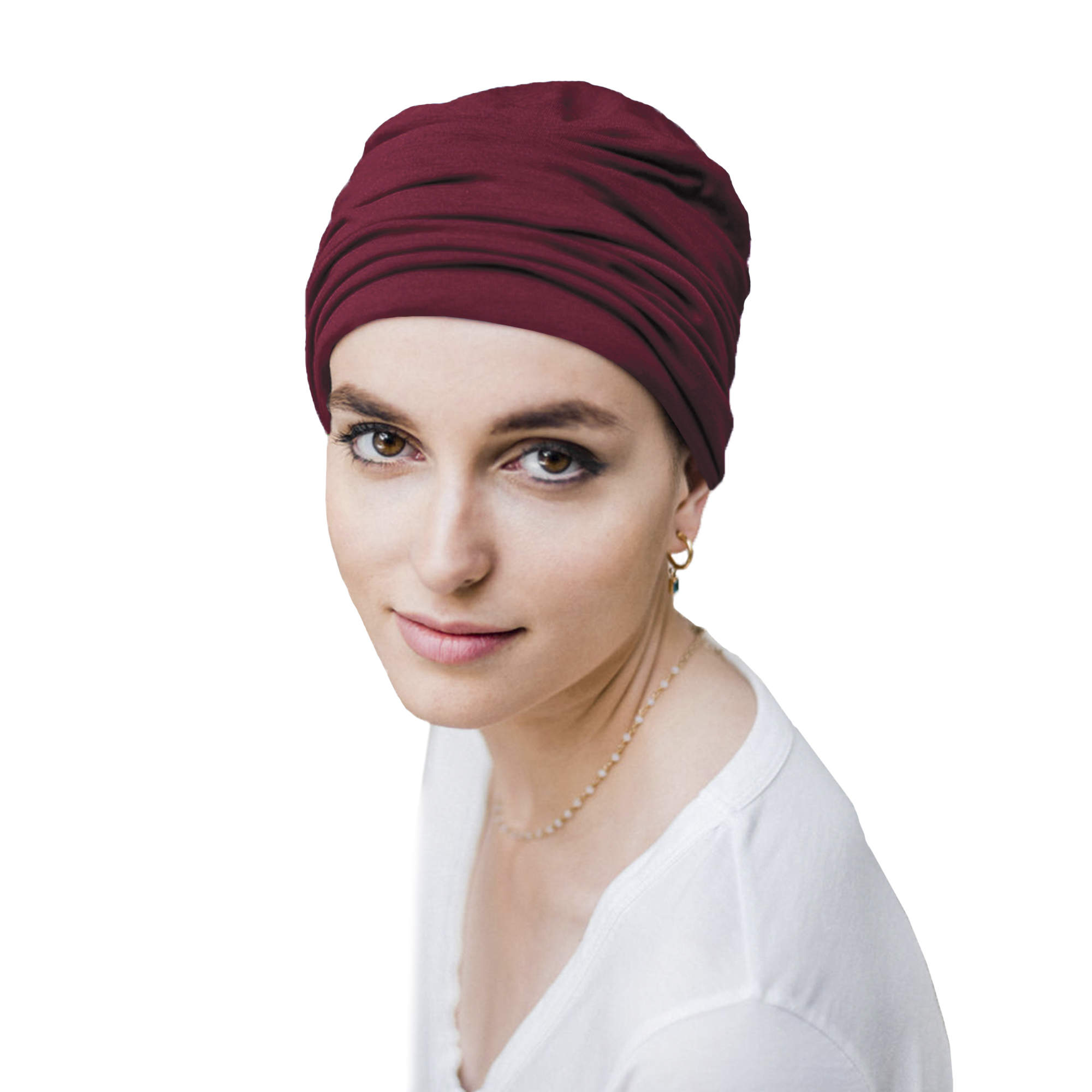 Turbante Modelo Mild - Burdeos