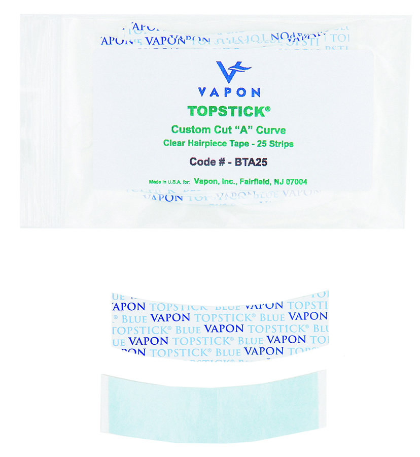 Adhesivo BLUE LACE Curvas 2,75cm x 7,5cm (50 u.)
