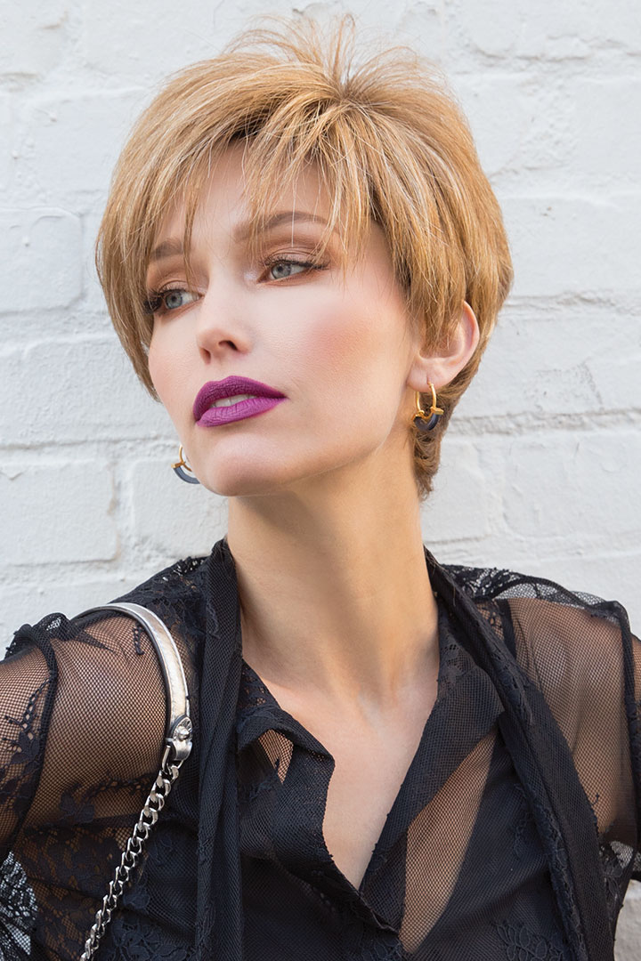 Prótese Capilar Parcial Coleção René of Paris Modelo Modern TP (Cabelo Sintético)