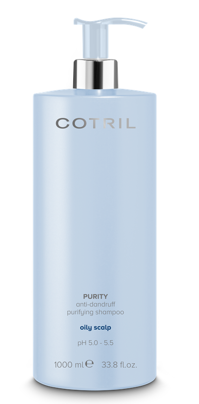 Cotril Purity Anti Dandruff Shampoo Oily Scalp Shampoo 1000ml