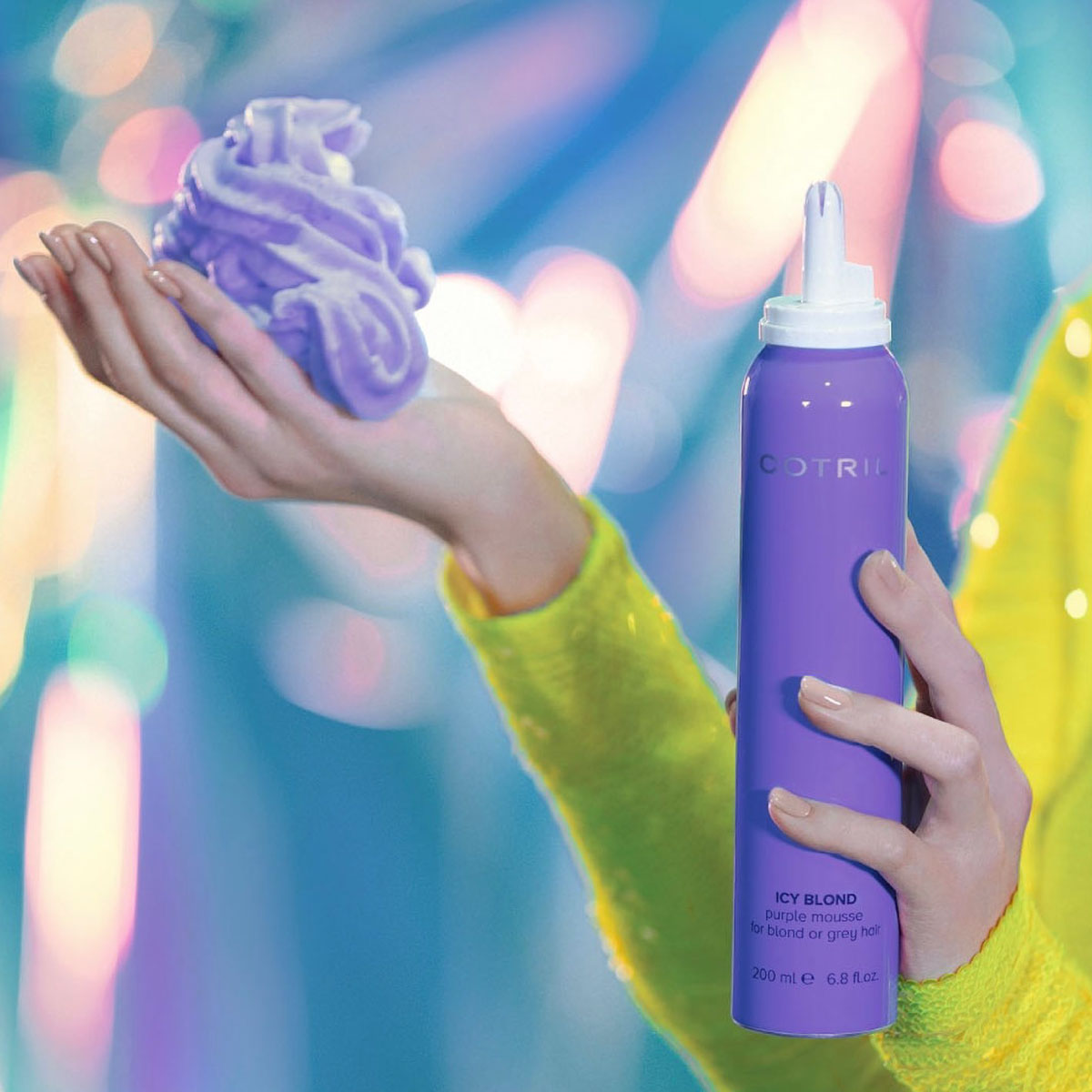 Cotril Icy Blond Purple Mousse 200ml
