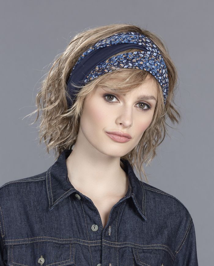 Ellen´s Headwear Braid Band (Bandolete) padrão  - Print/Blue