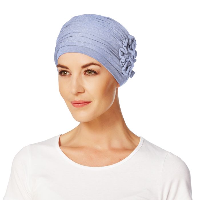 HocLotus Turbante 0469 Light Blue Melange