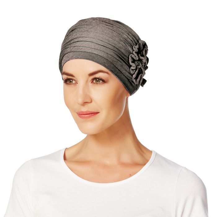 HocLotus Turbante  0084 cor Warm Brown Melange