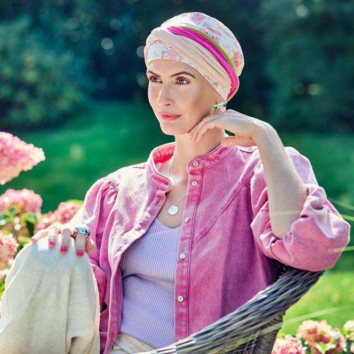 HocNoya Turbante 4079 padr&atilde;o Zigzag Vibes