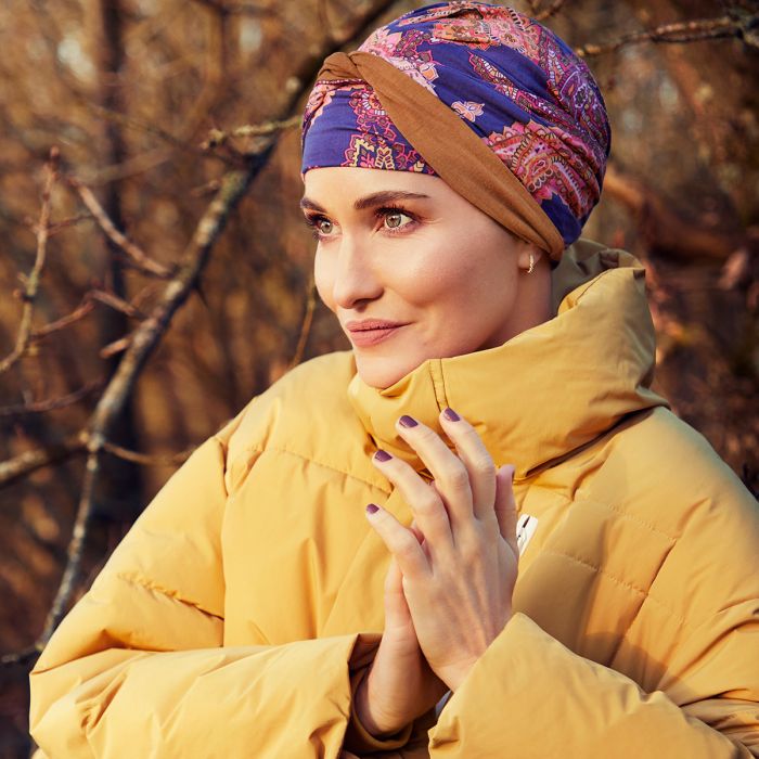 HocShakti Turbante 0794 padr&atilde;o Paisley Swirls