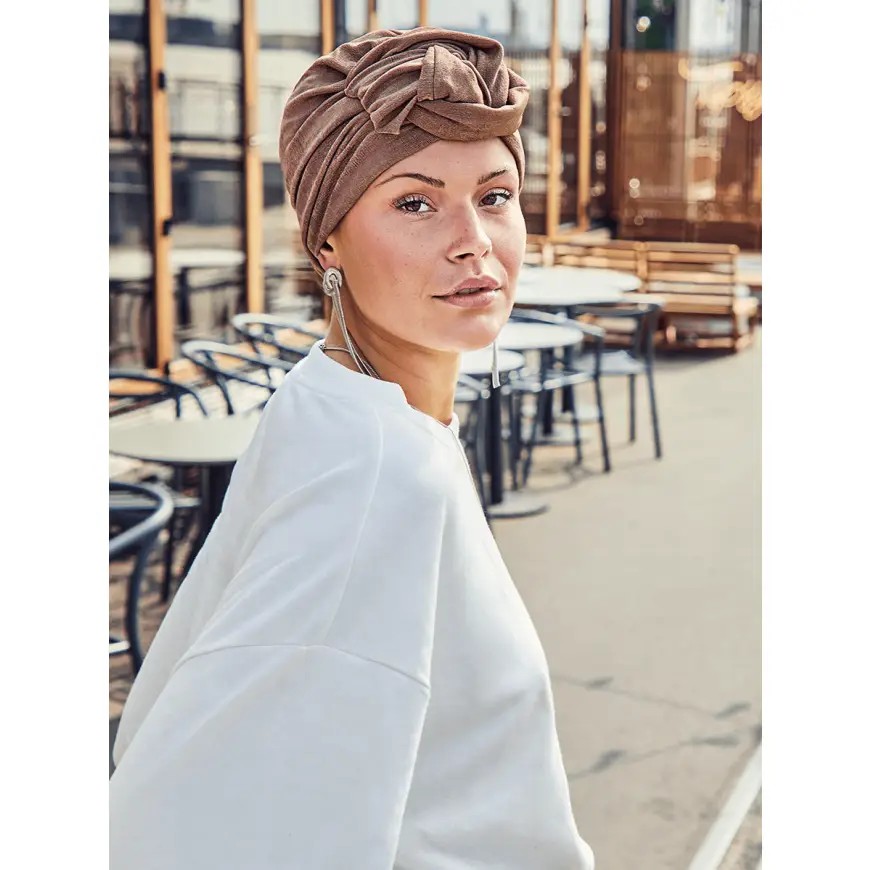 HocElena Turbante 0841 cor Caramel