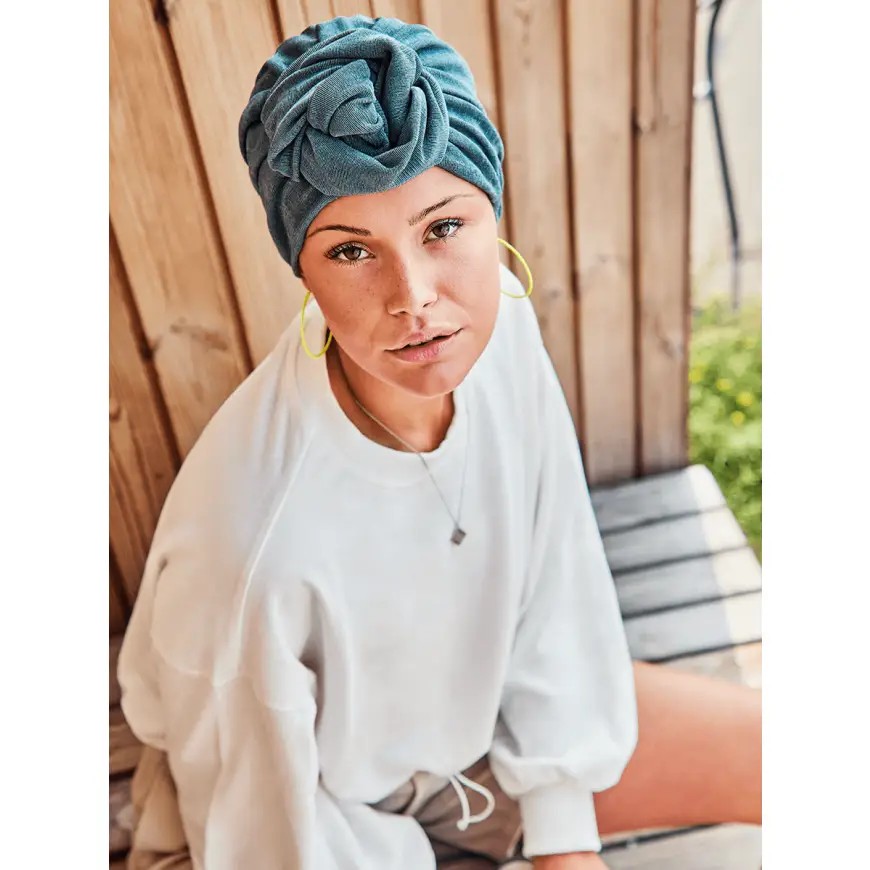 HocElena Turbante 4036 cor Petrol