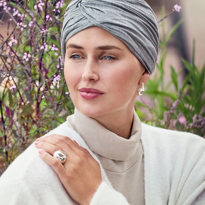 HocJoyo Turbante 0169 cor Grey Melange