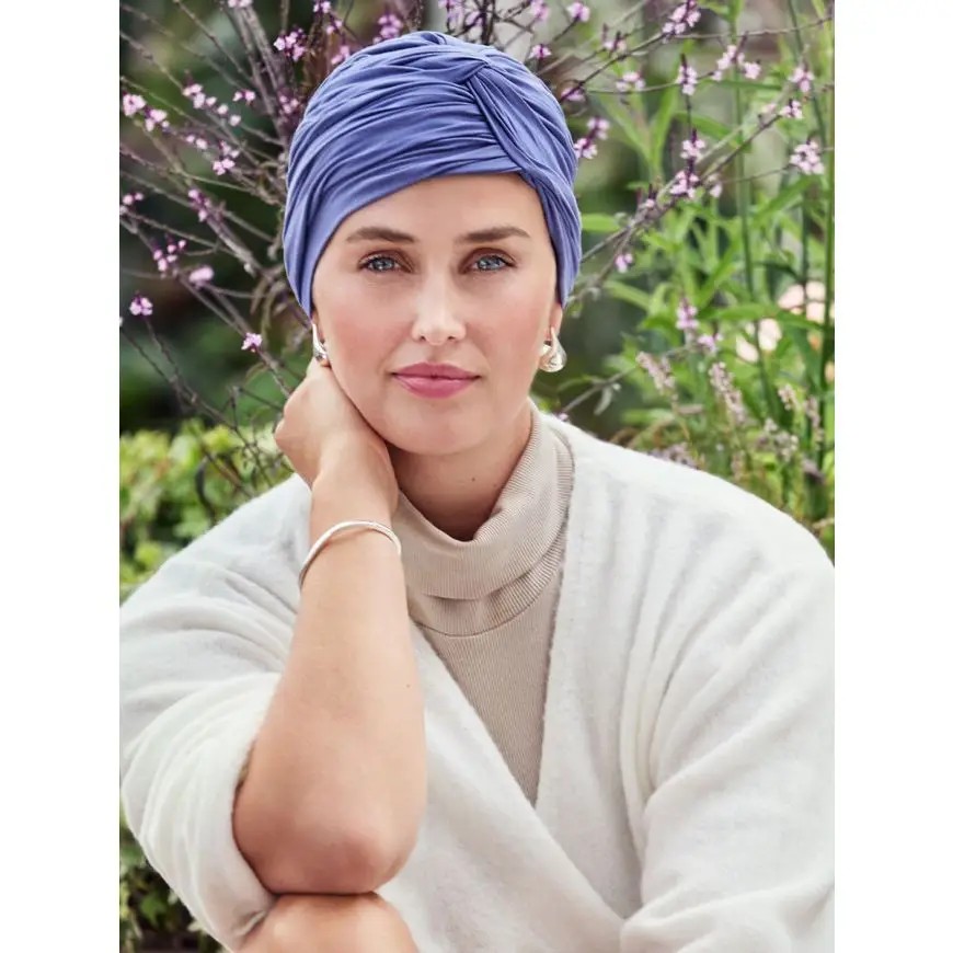 HocLotus Turbante 0815 padr&atilde;o Beige Ornaments