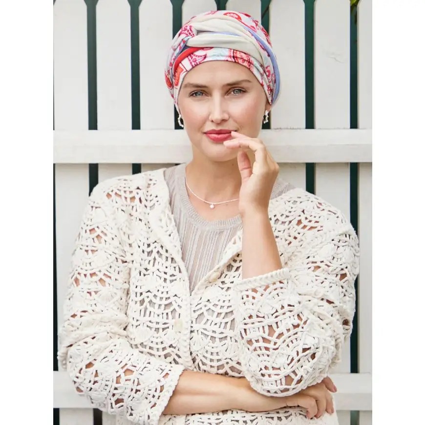 HocNoya Turbante 4078 padrão Paisley Sweets