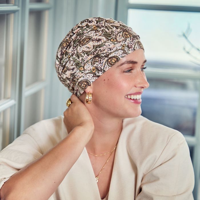 HocYoga Turbante 4077 padrão Moroccan Romance