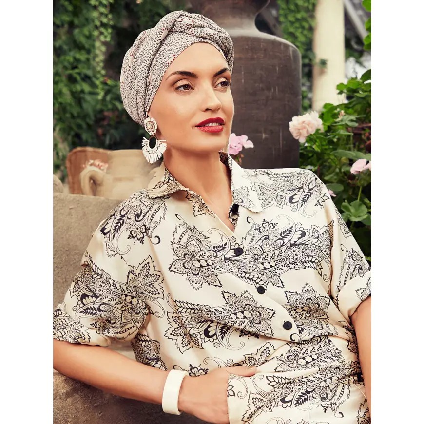 HocAmber Turbante Set 0871 Touch Of Red