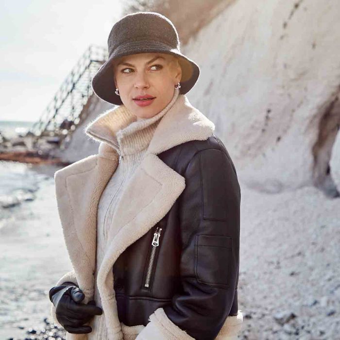 HocAurelia Chapeu 4083 cor Woolly Black