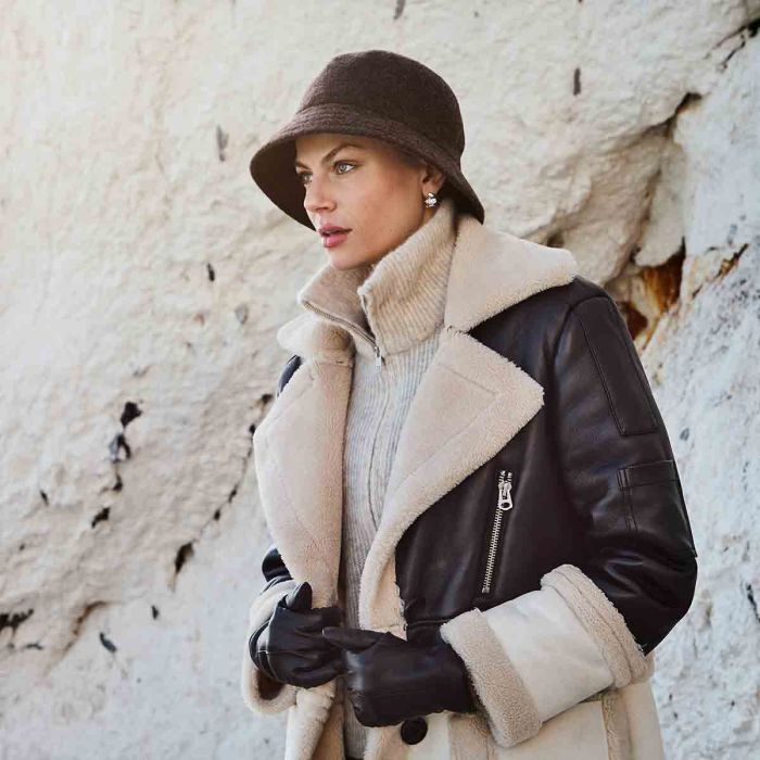 HocAurelia Chapeu 4082 cor Woolly Brown