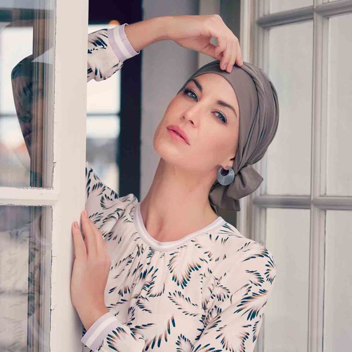 HocRuby Skye Boho Hat (Structure) 4027 padr&atilde;o Abstract Beige