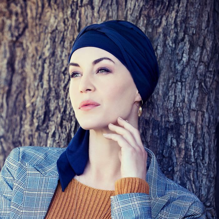 B.B. HocBeatrice Turbante 0383 cor Dark Blue
