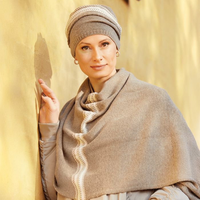 HocAurelia Poncho 0907 cor Brown Harmony