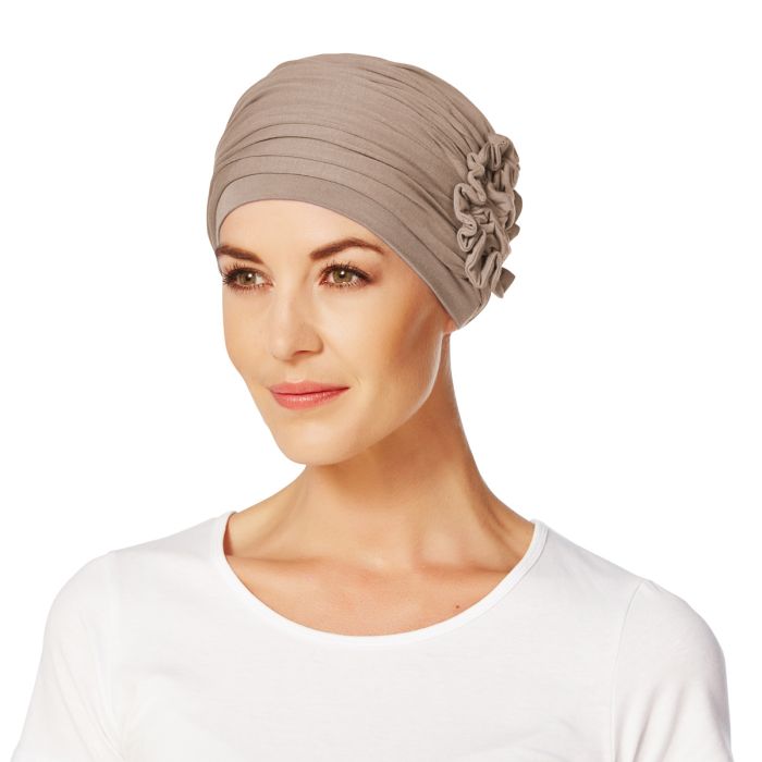 HocLotus Turbante 0167 cor Brown