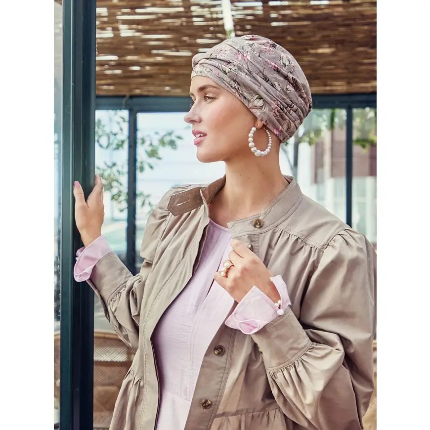 HocSappHire Boho Turbante 4056 padr&atilde;o Moroccan Red