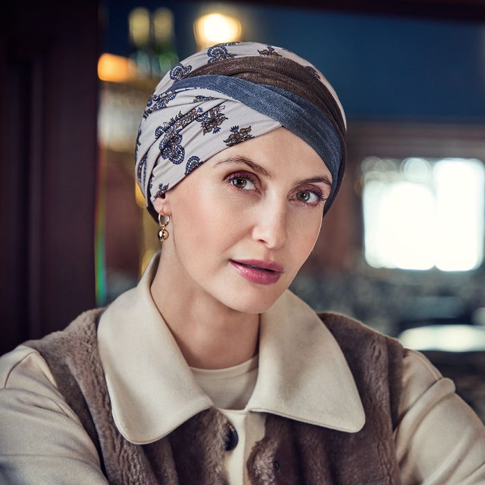 HocShakti Turbante 4116 padr&atilde;o Paisley Elegance