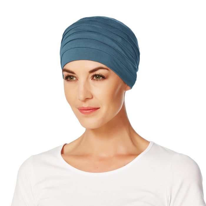 HocYoga Turbante 0295 cor Ocean Blue
