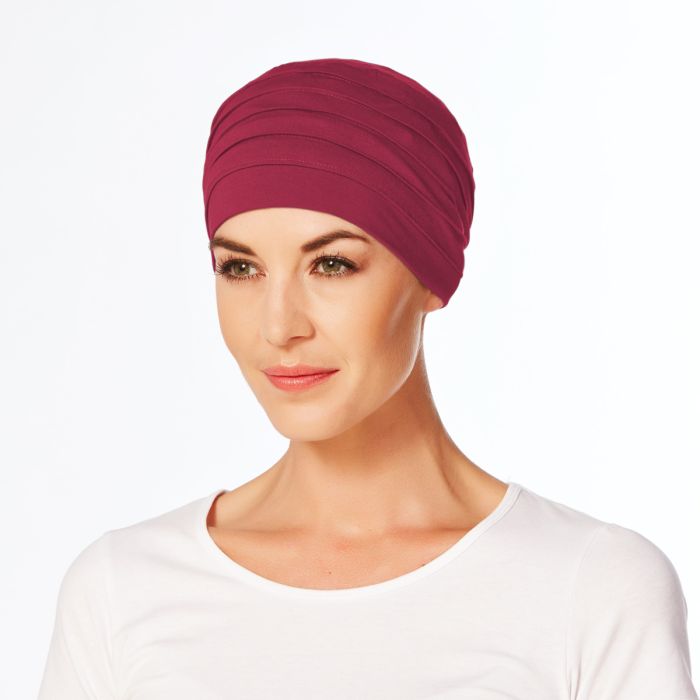 HocYoga Turbante 0384 cor Red Bud