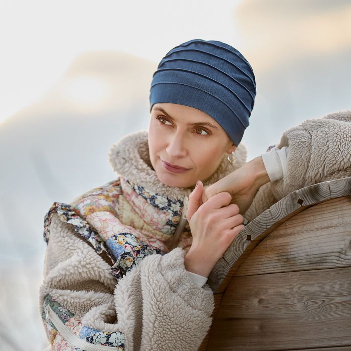 HocYoga Turbante 4131 cor Dark Blue Denim