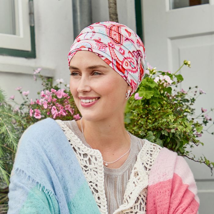 HocYoga Turbante 4078 padr&atilde;o Paisley Sweets