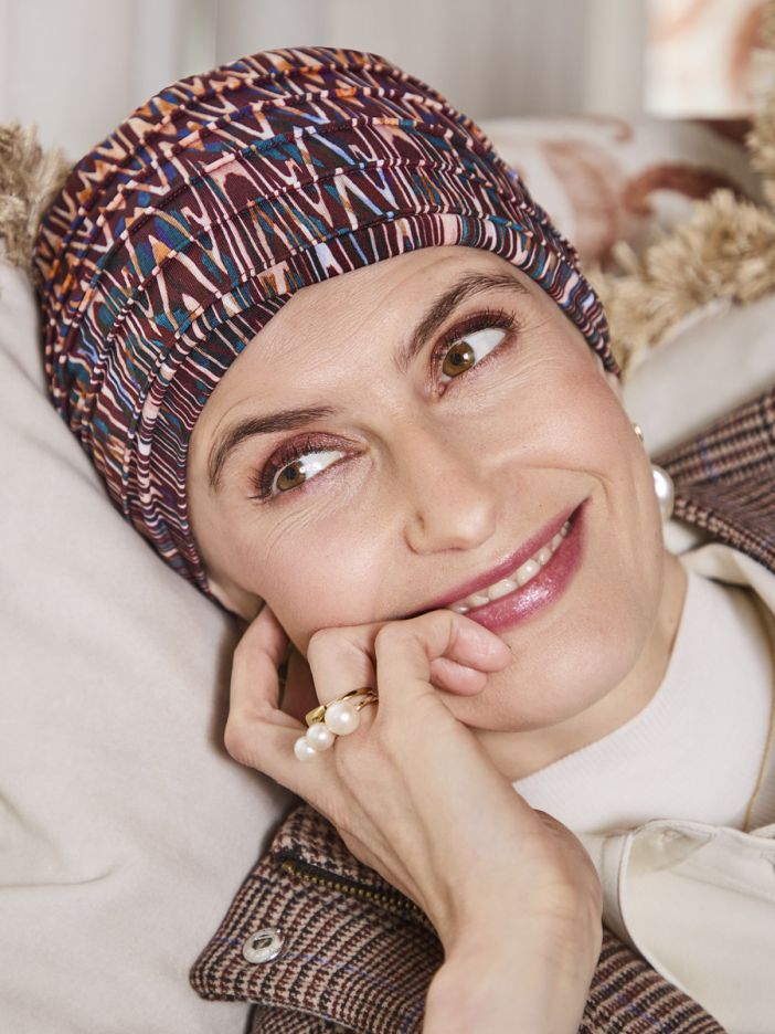 HocYoga Turbante 4046 padr&atilde;o Moroccan Paisley