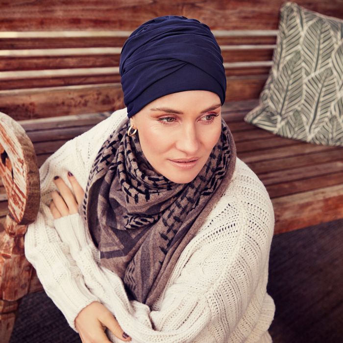 Latifa Turbante Halley Sky Blue