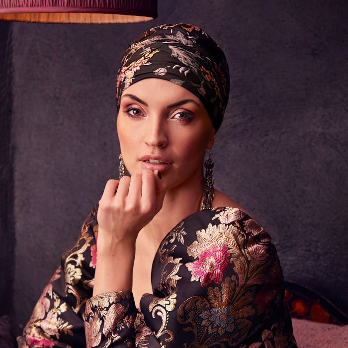 HocAmia Turbante 0814 Padr&atilde;o Fairytale Fusion