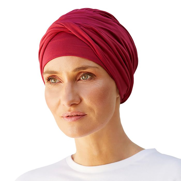 HocShakti Turbante 0384 cor Red Bud