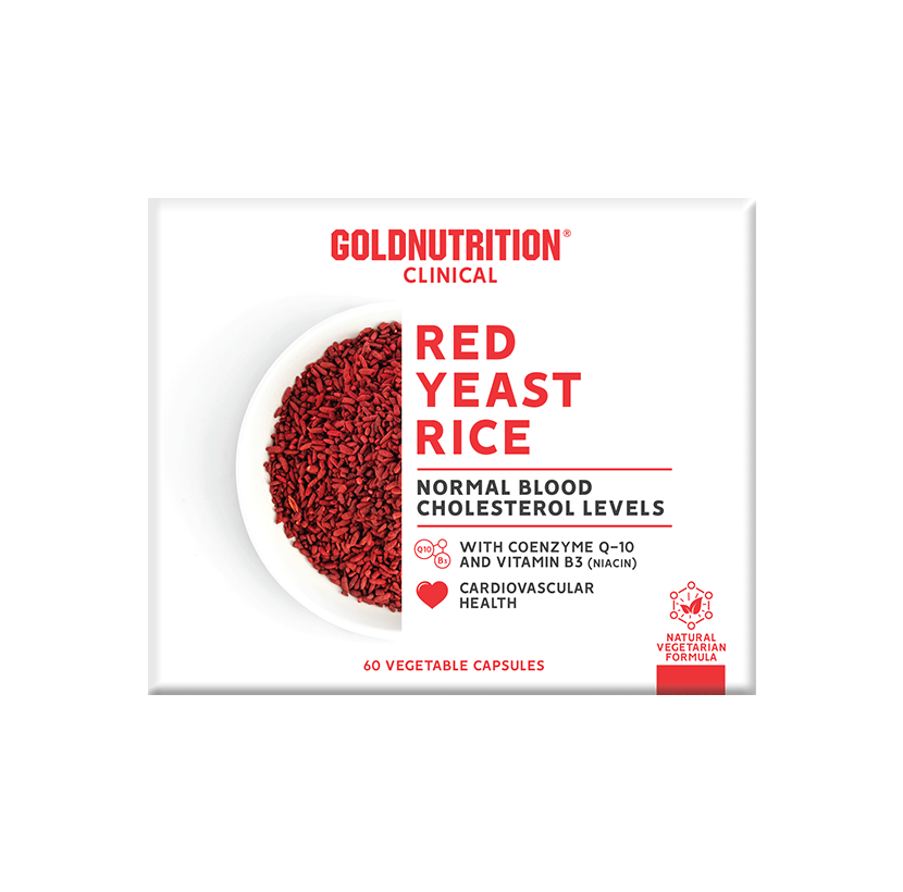 GoldNutrition® Clinical RED YEAST Rice 60 Caps - NI