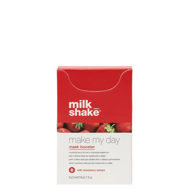 Milk Shake Haircare Make My Day Booster Morango 3mlx6