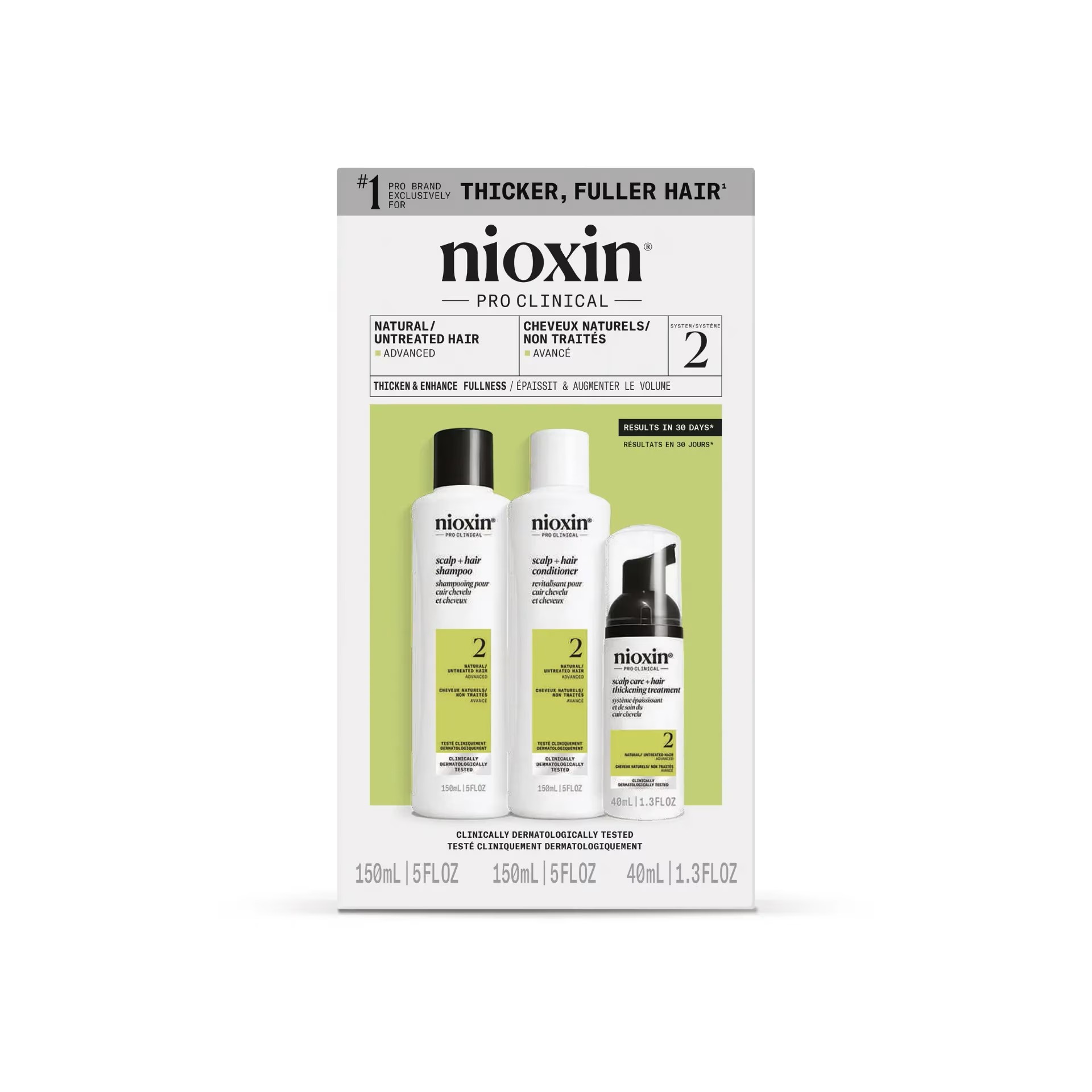 Trial Kit Sistema 2 (Cleanser 150ml + Revitalizer + 150ml Treatement 50ml)