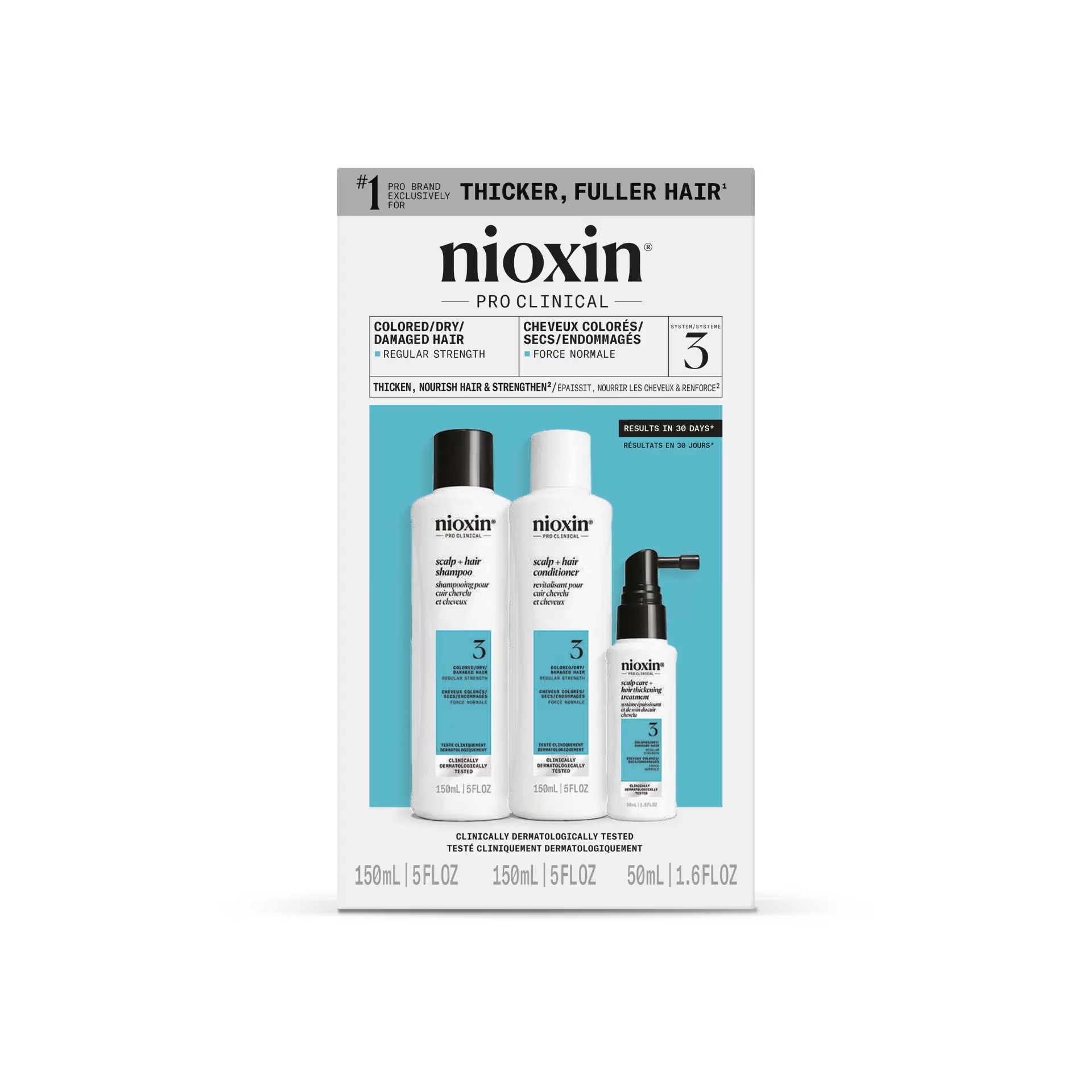 Trial Kit Sistema 3 (Cleanser 150ml + Revitalizer + 150ml Treatement 50ml)