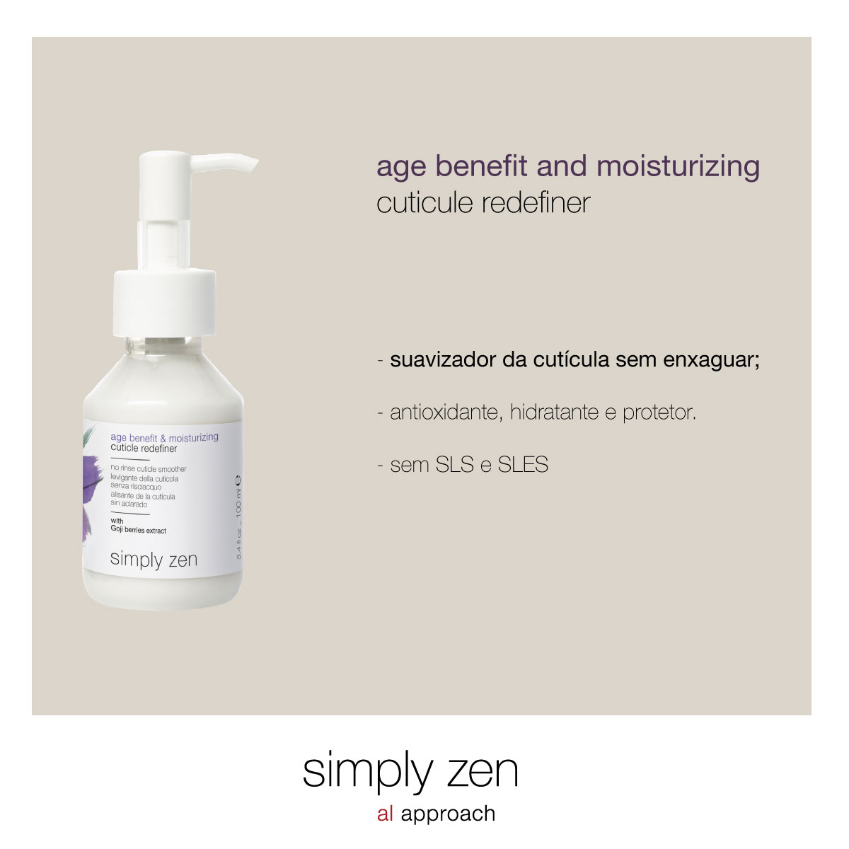 SZ Age Benefit & Moisturizing Cuticule Redefiner 100ml