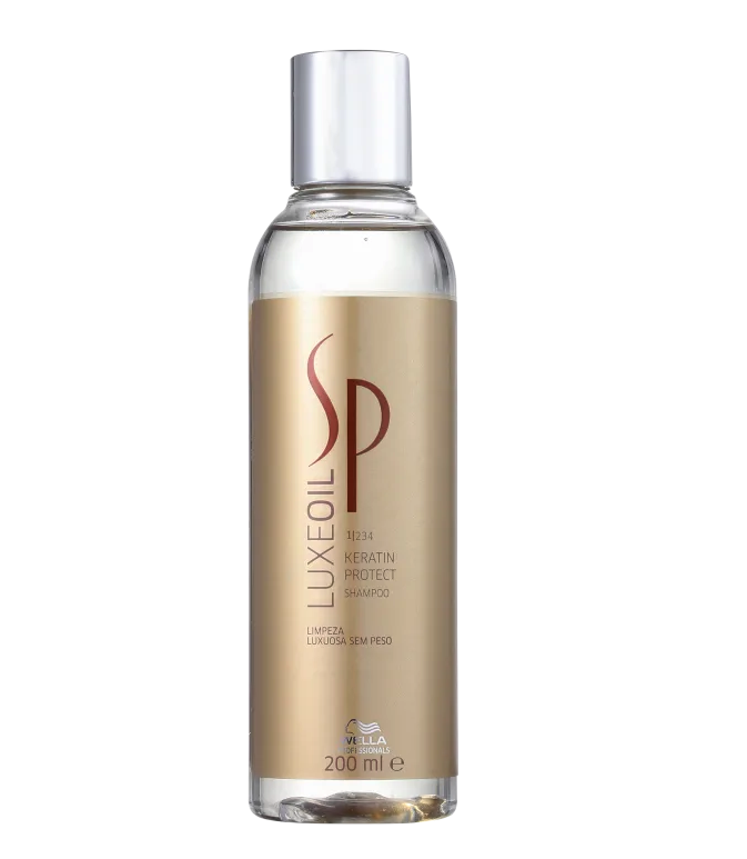 SP Luxe Oil Keratine protection Shampoo 200ml