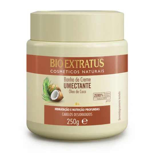 Bio Extratus Banho de Creme Umectante Óleo de Coco 250Gr