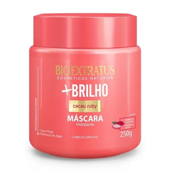 Bio Extratus Máscara +Brilho 250Gr