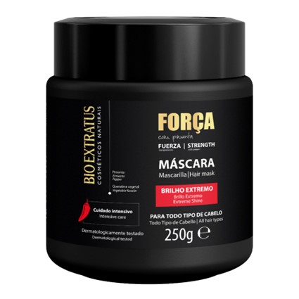 Bio Extratus Máscara Força Pimenta 250Gr