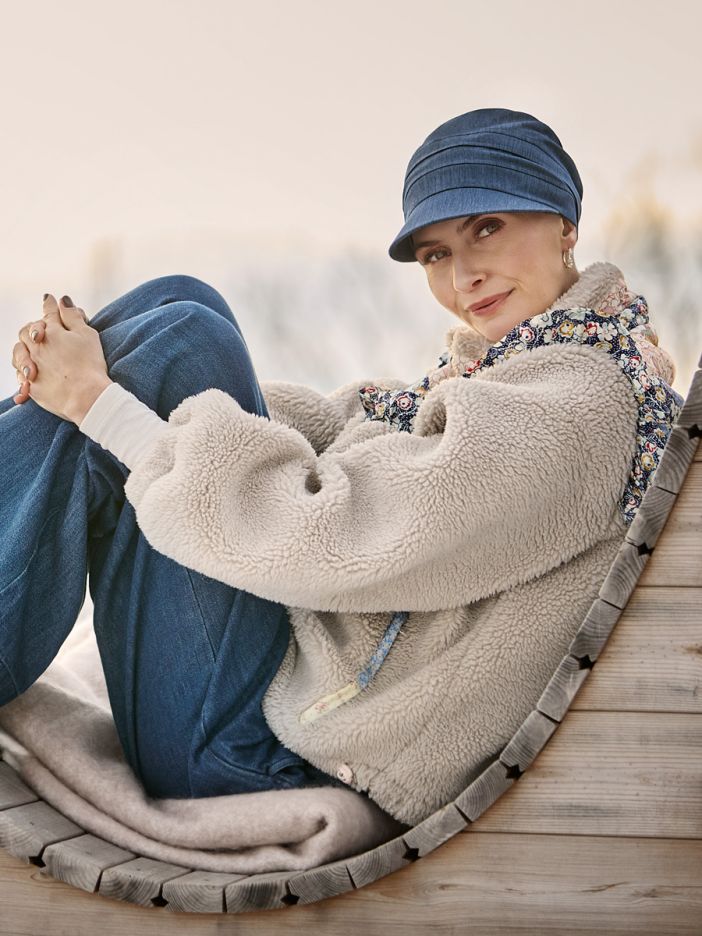 HocShana Chapéu 4131 cor Dark Blue Denim