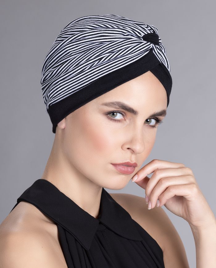 Ellen´s Headwear Turbante Kiona -  Coral White 