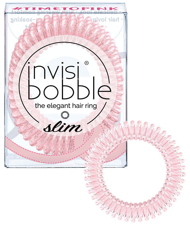 Invisibobble Ring SLIM BCA Time to Pink